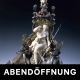 Blaue Stunde, die Abendöffnung im Grünen Gewölbe. Als Titelbild die Zierschale mit dem Bad der Diana
© SKD