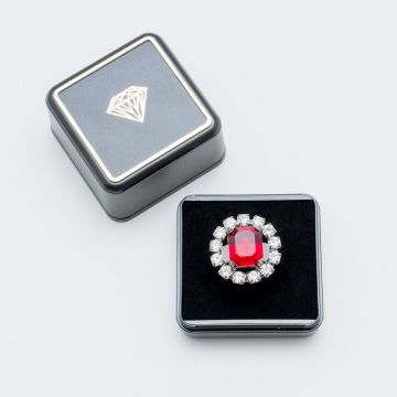 Schmuck der Königinnen - Ring rot