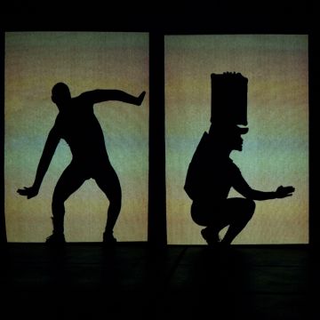 Schattentriptychon von Thulani Chauke (Detail) (Entwicklung für die Jahresausstellung der Puppentheatersammlung) © The Centre for the Less Good Idea, Foto: Zivanai Matangi