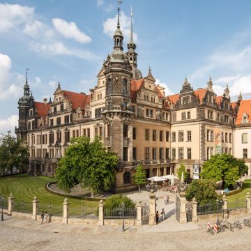 Außenansicht des Residenzschlosses Dresden