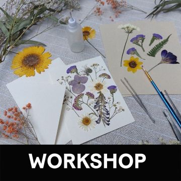 Workshop - Blumenkarten gestalten